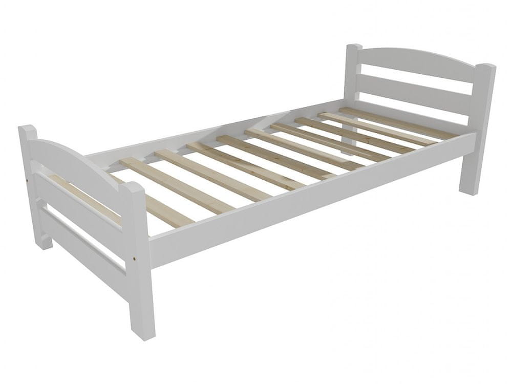 eoshop Detská posteľ DP 008 (Rozmer: 90 x 180 cm, Farba dreva: farba biela)